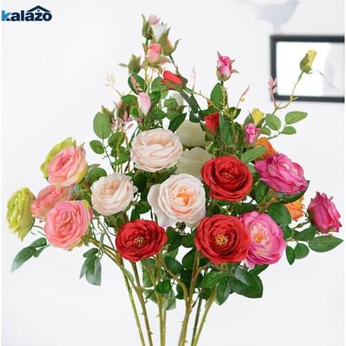 Desert rose Artificial flowers bouquet Photography for wedding home party decorations DIY Supplies