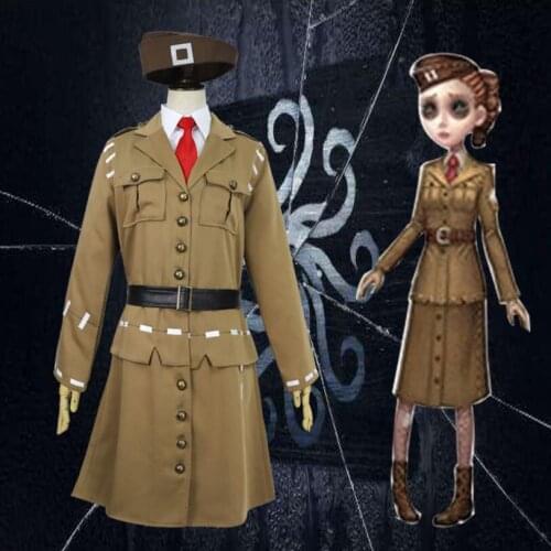 Cosplay Costume Game Identity V Cosplay Marta· Betanfeld Cos Halloween Party High Quality Air Force Uniform Costume