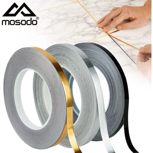 Fashion New Home Improvement Tile Gap Tape Self-Adhesive Sticker Floor Wall Seam Sealing Tape Home Floor Gap Sticker Decoration