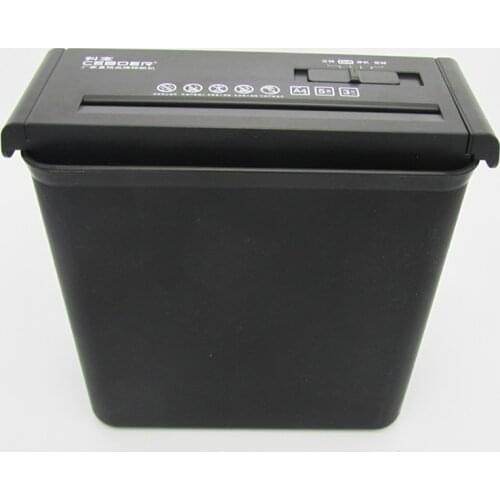 10L Mini Desktop Electric Shredder Electric Cutting File Shredder Strip Office Home 220V/75W paper shredder 502 6.8mm Shred wid