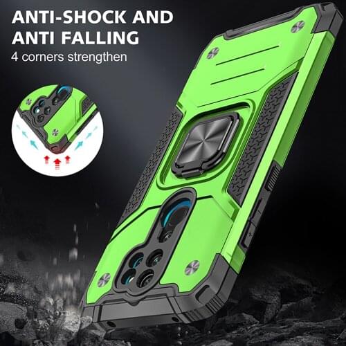 Drop resistance Rugged Case For Xiaomi Redmi Note 8 Pro Armor Fall resistant impact Military Shock proof Shield Cover