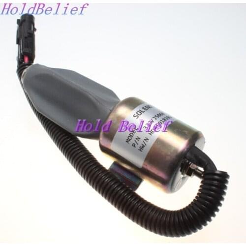 Stop solenoid 24 Volt for JCB JS220 Excavator Stopper Motor Engine Free