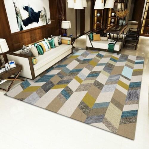Cotton and Linen Tassel Woven Carpet Floor Mat Door Bedroom Tapestry Decorative Blanket Tea Living Room Carpet area rug