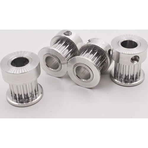 Aluminum Alloy BF Type 3M 12 Teeth 3/3.175/4/5/6mm Inner Bore Timing Pulley 11mm Width 3mm Pitch Synchronous Wheel
