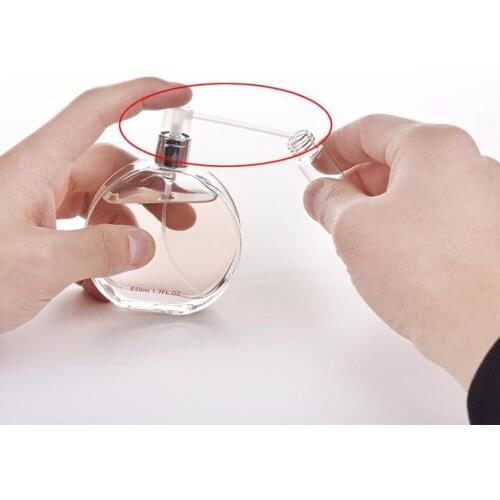 10Pcs Perfume Refill Tools Diffuser Funnels Cosmetic Pump Dispenser Portable White Travel Refillable Bottles New