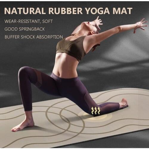 27in Widened PU Rubber Yoga Mats super Non Slip Extra Size 75in for Pilates Gym Fitness Mat Exercise Sport Hot Yoga mats