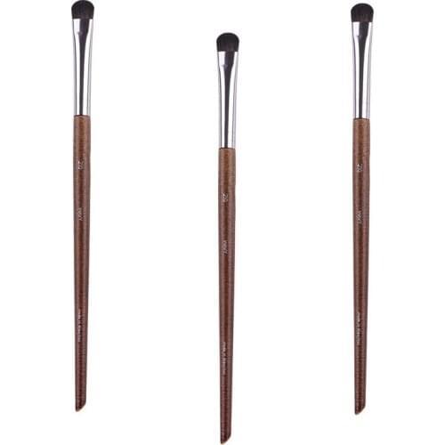 3Pcs Precision Eye Makeup Brush # 210 Small Round Eyeshadow Brush Detailed Concealer Eyeliner Brush Shadow Application