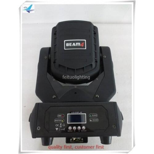 6 pieces with case Super Bright 130W Stage Wedding Disco Party Rotating Flower Light Sharpy Beam 4x25W LED Moving head