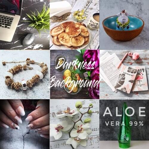 55*83cm/22*33in HUAYI Double-sided Paper Backdrop Waterproof Surface food Photos Background DP-2