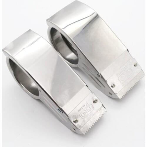 Metal Sealing Packer Tape Cutter Packaging Tape Dispenser Box Sealer Bale Scotch Tape Holder Cutting Machine Tool 48/60mm