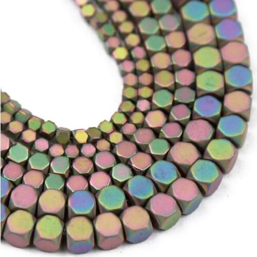 Matte New Green Hematite Natural Stone 2/3/4MM charms Loose Spacer beads for diy Jewelry Bracelet necklace Making Accessories