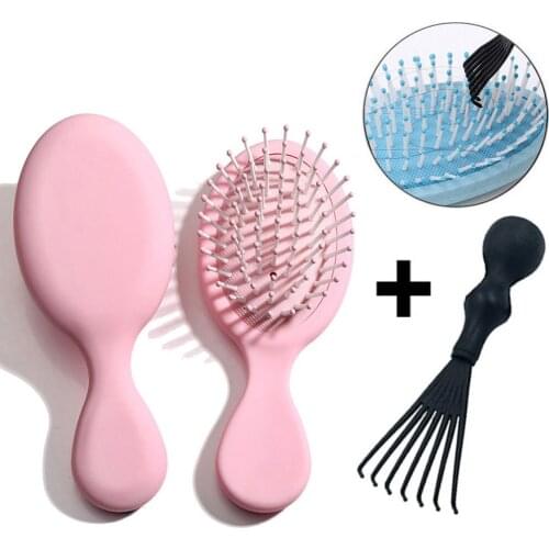 Hairdressing Comb Cute Cartoon Air Cushion Massage Comb Wet and Dry Curly Hair Household Portable Salon Hairdressing Accessories