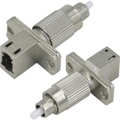 FC Male to LC Female LC/UPC-FC/UPC Fiber Optic Adapterfor Optical FiberSingle Mode Simplex for Fiber Pigtail