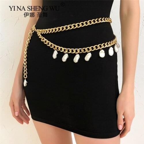 Women Skirt Belt Female Sexy Dress Jewelry Belt Waist Chain Belly Dance New Chain Belt Fashion Style Oriental Women Accessories