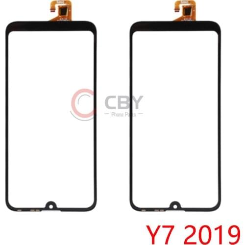 For Huawei Y6 Y7 2019 Touch Screen Touch Panel Sensor Digitizer LCD Front Glass