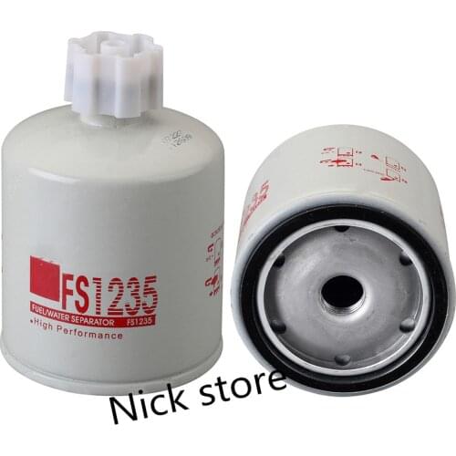 Fuel Filter FS1235 Cx641 Excavator Parts For Yuchai YC35/YC45/YC55 Cummins Aonang Generator Set Diesel Oil Water Separator