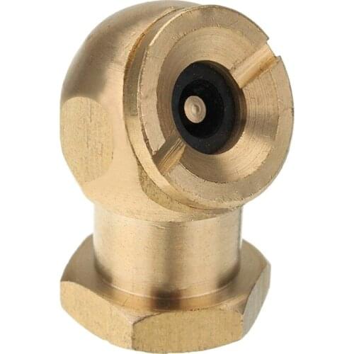 1pc New Hot Sale 1/4 NPT Car Tyre Inflator Valve Connector Chuck Ball Tire Lock-on Copper