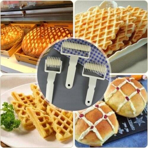 1pc Plastic Baking Tool Pull Net Wheel Knife Lattice Kitchen Pie Roller P1I0 Cookie Craft Accessories For Dough Cutter I6V4