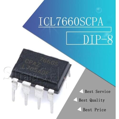 10pcs ICL7660SCPA DIP8 ICL7660 DIP ICL7660S DIP-8 ICL7660SCPAZ new and original