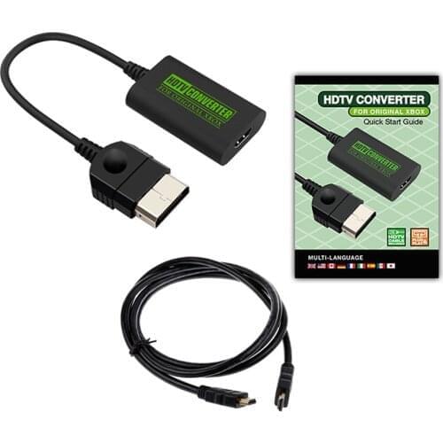 HD Converter Adapter for XBOX Retro Video Game Console High Definition 480p/720p/1080i Modes Output