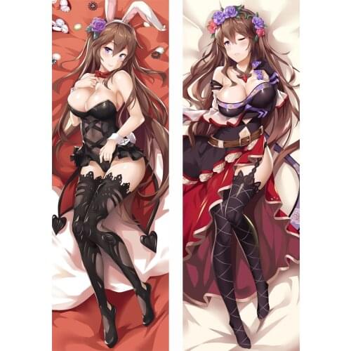 Anime Cartoon Azur Lane Sexy Body Hugging Pillows Cases Cover Pillowcase Poszewki Dakimakura Cosplay Pillow 911039