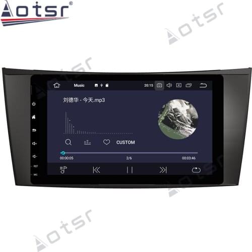 Aotsr Android 10.0 4+64G Car Radio GPS Navigation For Benz W211/ W219/W463 2002-2009 Car Auto Stereo Video Multimedia DVD Player