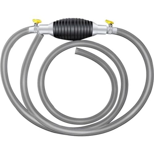 Automobile Manual Car Fuel Transfer Pump Gasoline Fuel Tank Diesel Manual Siphon Fuel Saver Oil Suction Pipe