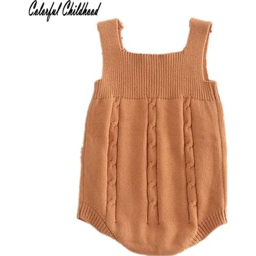 Knitted Bodysuits For Babies Colorful Childhood China