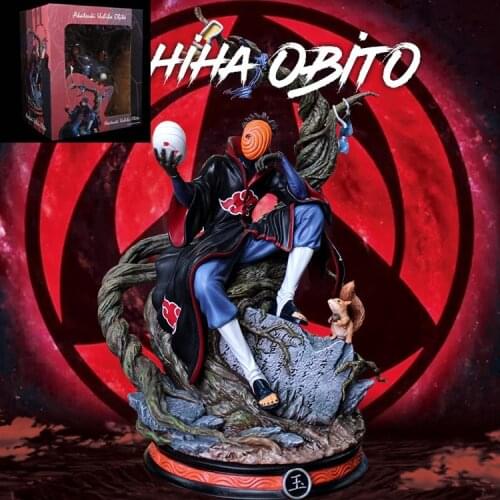 Figure Model Toys For Children Action Naruto Gk Statue Akatsuki Tobi 31 CM Collectible Gift Uchiha Obito Ornaments Ninjia Hokage
