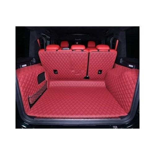 Good quality! Special car trunk mats for Mercedes Benz G 400d W464 2021 durable boot carpets cargo liner mat for G400d 2020-2019