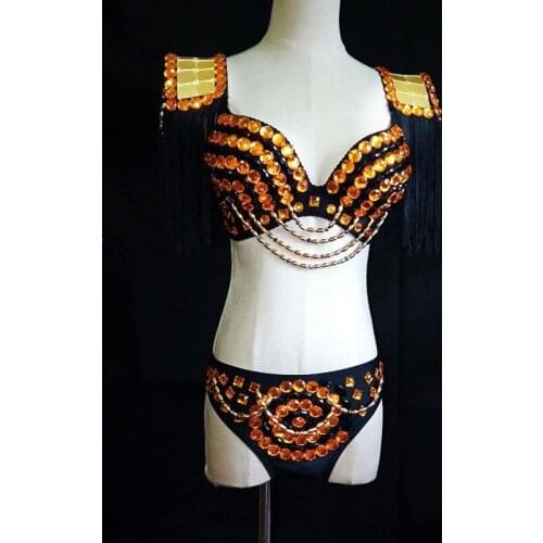 Jazz Dance Costume Sexy Women Stage Show Outfits Nightclub Bar Singer Gogo Dancer Costume Suit Women Performance Dance Wear