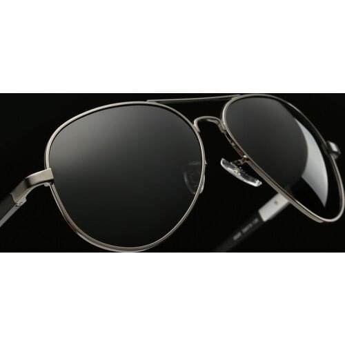 YSO 2020 Fashion Brand Men Sunglasses Polarized UV400 Black Sun Glasses For Driving Oval Wrap Frame Mens Sunglasses 6695