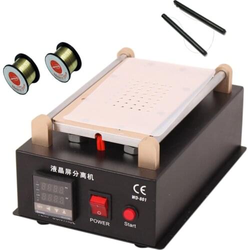 Latest Build-in Pump Vacuum LCD Separator Machine Screen Repair Machine Kit for iPhone for Samsung
