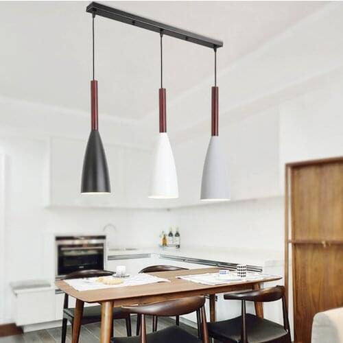 Люстра в спальню люстры для кухни Morden Simple Pendant Lights Home Decor Kitchen Bar