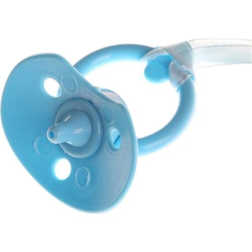 1PCS Pacifiers for Reborn Baby Doll Handmade DIY Pacifiers Nipples Dummy Fit for Dolls Accessories Random Color