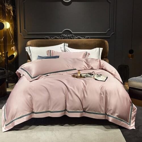2021 Luxury Bedding set 1400TC Cotton duvet cover Bed linen Set king bedding queen size comforter sets juego de cama