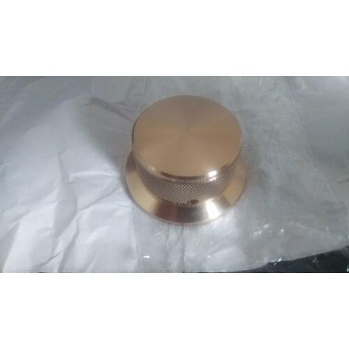 Diameter 50mm handle diameter 40mm high 25mm aluminum solid volume knob audio amplifier potentiometer knob