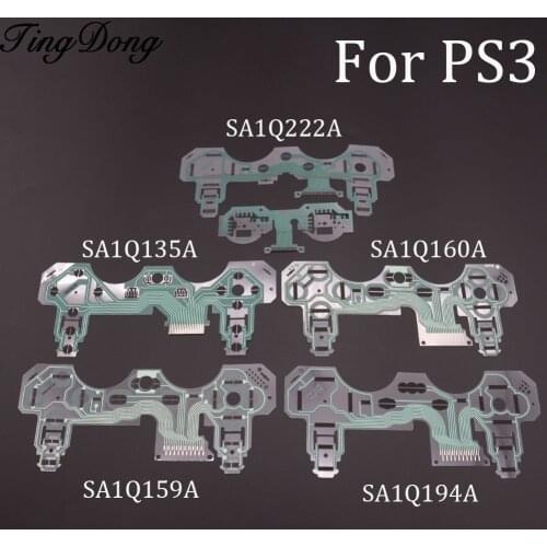 SA1Q222A SA1Q160A SA1Q135A Ribbon Circuit Board PCB Contact Pad flex cable for PS3 Controller Repair part SA1Q194A SA1Q159A