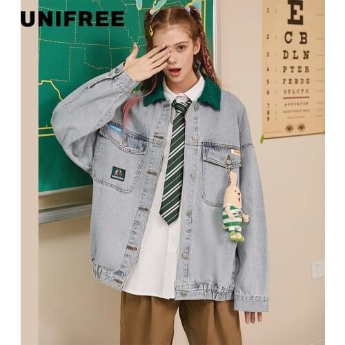 Женские джинсовые куртки Unifree China At AliExpress