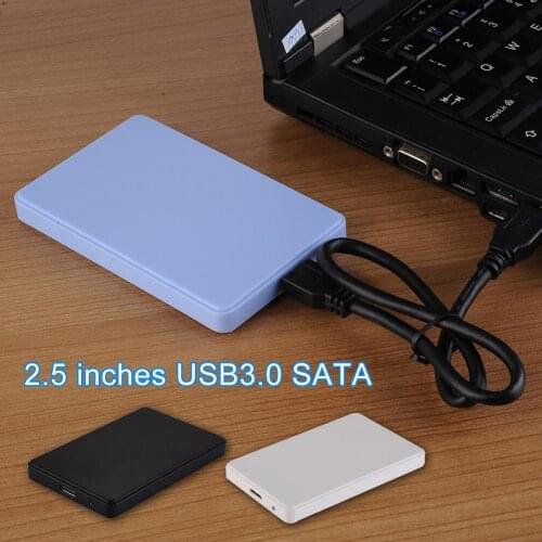 USB 3.0 2.5inch SATA HDD SSD Enclosure External Mobile Hard Disk Drive Case Box
