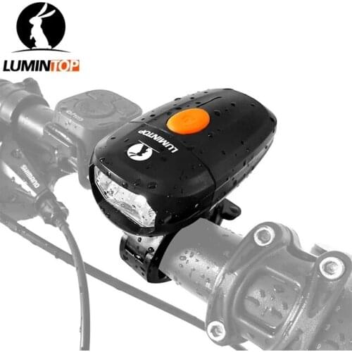 LUMINTOP C01 Usb Rechargeable Anti-glare Bike Light 360-degree rotatable Cycling light with Detachable and adjustable bike mount