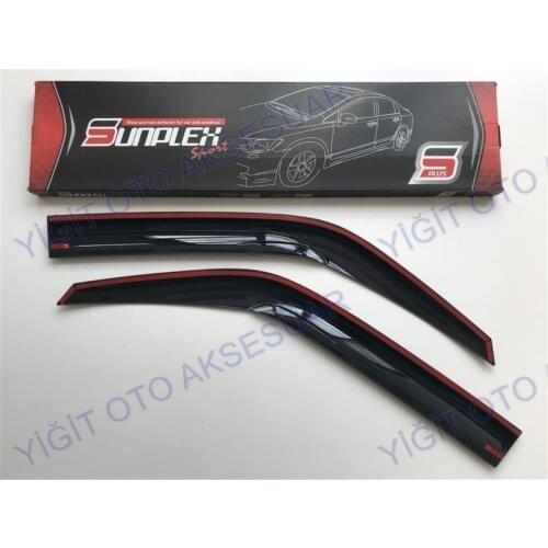 For MERCEDES SPRINTER Rain Wind Deflector 2006-2018 Sunshade Curtains Car Windshield Auto Accessory Universal Spilitter Mud Flap