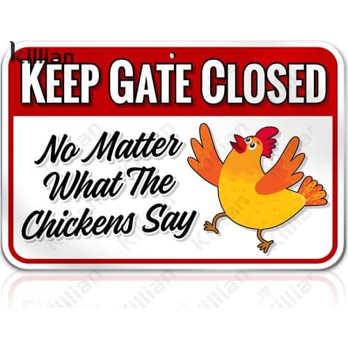 Vintage Metal Plaque Bar Wall Decoration Warning Sign Metal Painting Cartoon Animal Metal Plate Living Room Club Metal Poster