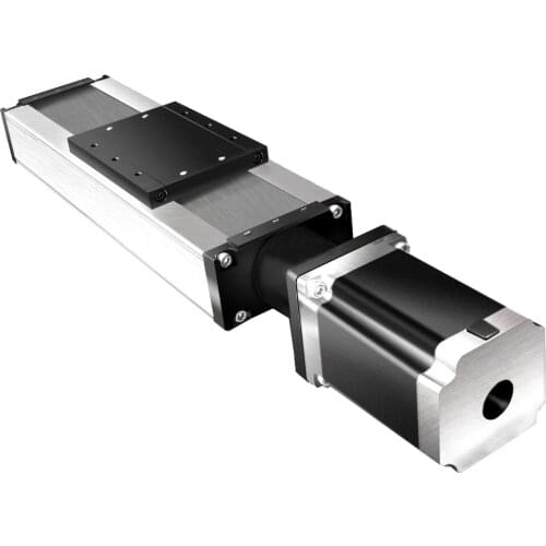 High precision worm drive 50mm-3000mm travel cnc ball screw driven linear module actuator with stepper motor