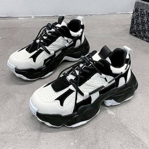 2021 Chunky Sneakers Trendy Women Dad Shoes Pink Spring Summer Casual Shoes Fashion Womens Sneakers Classic Trainers