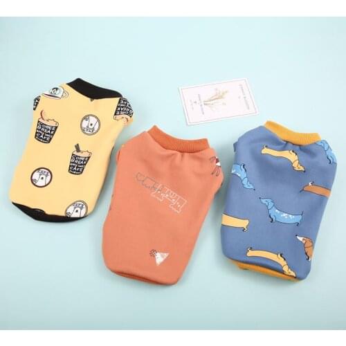 Winter Dog Clothes Autumn Pet Dog Hoodie Leisure Puppy Pet Shirt Clothing For Small Dogs Costume Bulldog Pet Apparel Ropa Perro