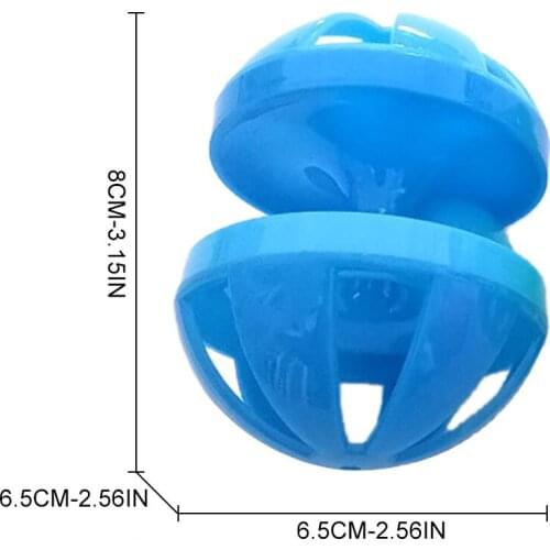 1PCS Random Color Legendog Cat Toy Interactive Dumbbell Bell Ball Toy Cat Play Ball Pet Ball Toy for Puppy Funny Training Toys