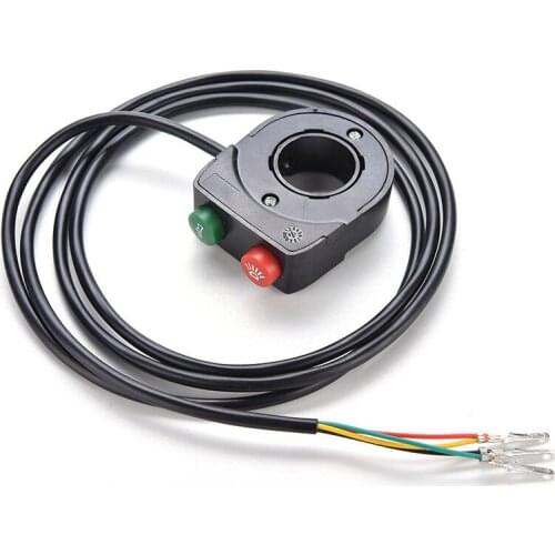 2016 Bike Quad ATV Horn Head Light Switch Black ON-Off 12V Motorcycle HeadLight Switch for Honda for Yamaha Motorcycle Scooter
