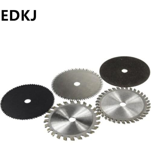 5 Pcs/Sets Of 85mm Carbide Cutting Blade Small Circular Saw Blade CNC Cutter Small Saw Blade Set Circular Saw Blades