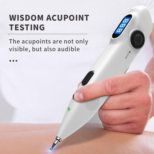 New Acupuncture Pen Digital Display Electro Acupuncture Point Muscle Stimulator Device Massage Relaxation Equipment Health Care